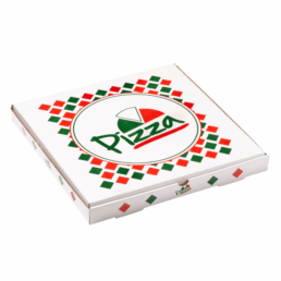 Printed Kraft Pizza Box