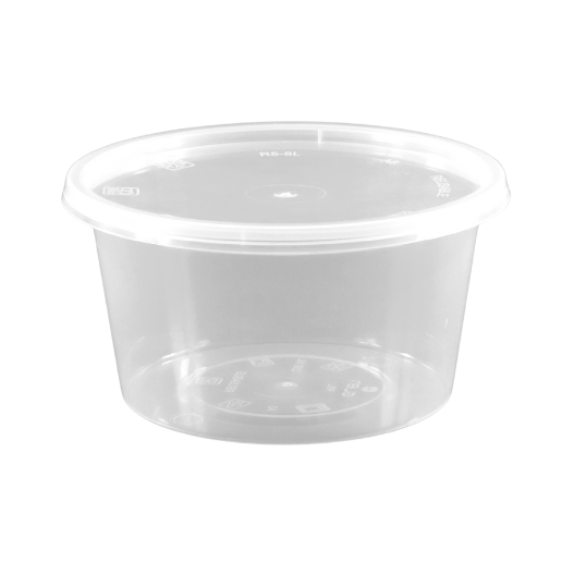 Round Plastic Containers