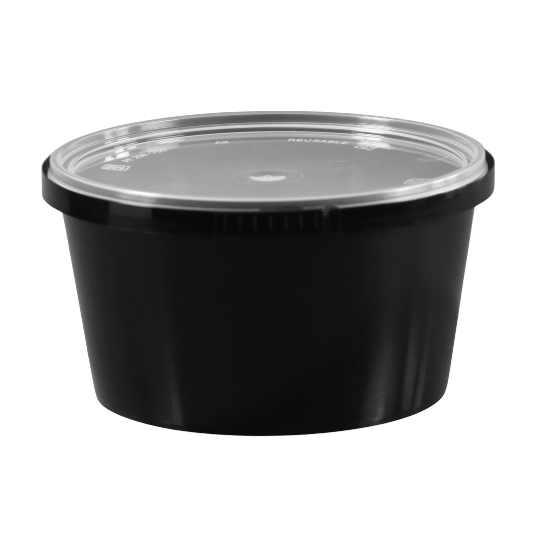 500ml Tamper-Proof Containers & Lids X 500