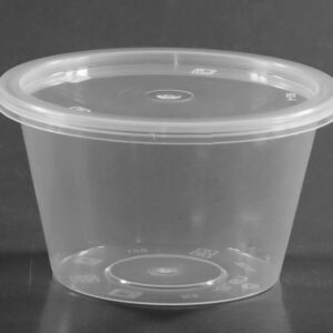 4oz clear round sauce pots X 2000