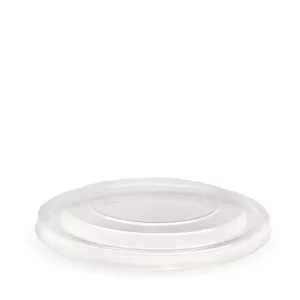 RPET lids for Round Kraft Bowls X 300