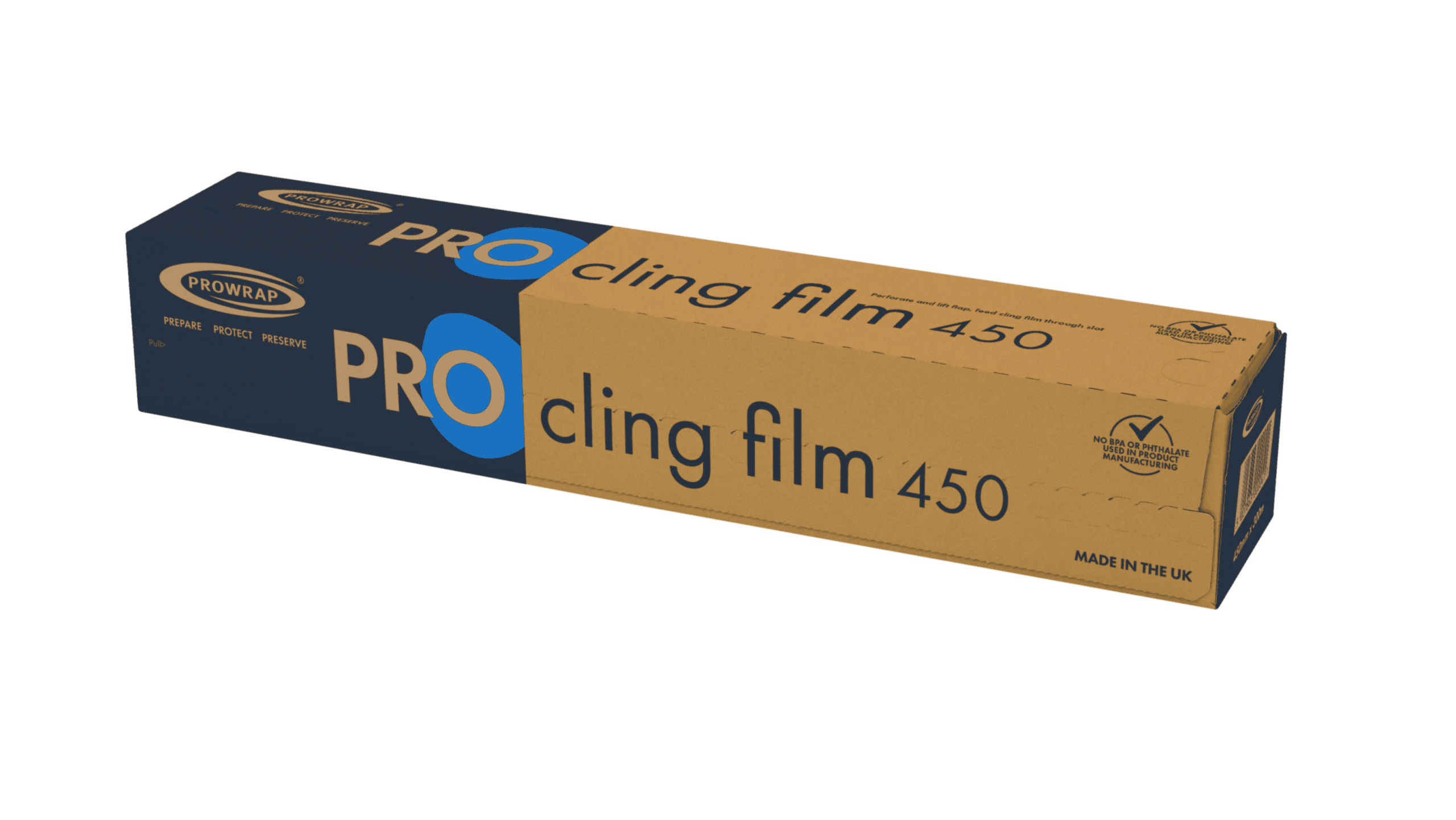 Cling Film (450mm X 300m) X 6 Rolls
