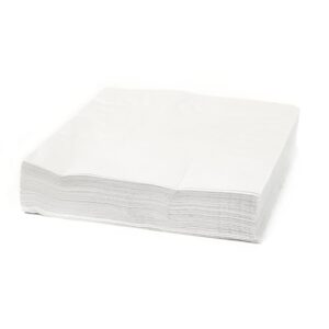 White 33cm 2ply 4 fold Napkins X 2000