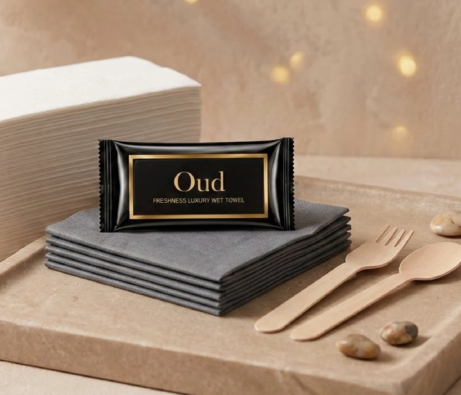 Napkins and Cutlery